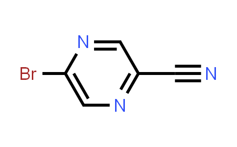 CAS No. 221295-04-1, 5-Bromopyrazine-2-carbonitrile