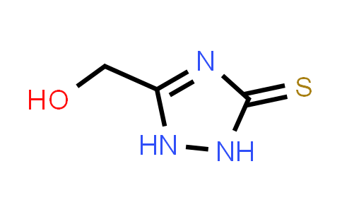 CAS No. 221524-72-7, 5-(Hydroxymethyl)-1,2-dihydro-3H-1,2,4-triazole-3-thione