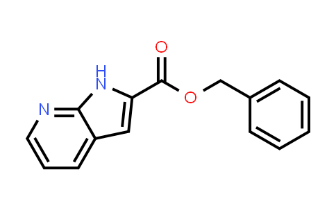 CAS No. 221675-36-1, 1H-Pyrrolo[2,3-b]pyridine-2-carboxylic acid, phenylmethyl ester
