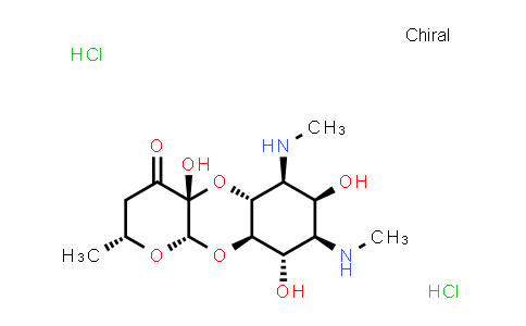 CAS No. 22189-32-8, Spectinomycin (dihydrochloride pentahydrate)