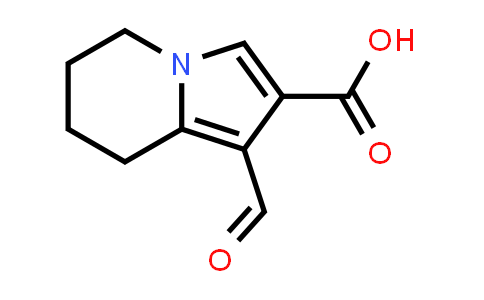 CAS No. 2219380-17-1, 1-Formyl-5,6,7,8-tetrahydroindolizine-2-carboxylic acid