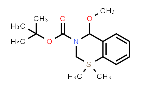 CAS No. 2222440-68-6, tert-Butyl 4-methoxy-1,1-dimethyl-1,2-dihydrobenzo[d][1,3]azasiline-3(4H)-carboxylate
