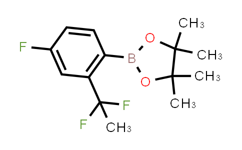 CAS No. 2222553-85-5, 2-(2-(1,1-Difluoroethyl)-4-fluorophenyl)-4,4,5,5-tetramethyl-1,3,2-dioxaborolane