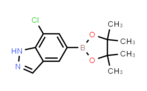 MC541959 | 2222793-30-6 | 7-Chloro-5-(4,4,5,5-tetramethyl-1,3,2-dioxaborolan-2-yl)-1H-indazole