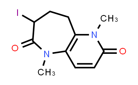 CAS No. 2222856-60-0, 7-Iodo-1,5-dimethyl-8,9-dihydro-1H-pyrido[3,2-b]azepine-2,6(5H,7H)-dione