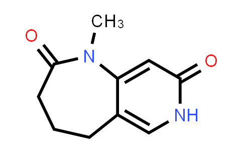 CAS No. 2222857-07-8, 1-Methyl-4,5-dihydro-1H-pyrido[4,3-b]azepine-2,8(3H,7H)-dione