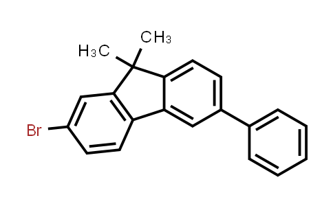 CAS No. 2222969-99-3, 2-Bromo-9,9-dimethyl-6-phenyl-9H-fluorene