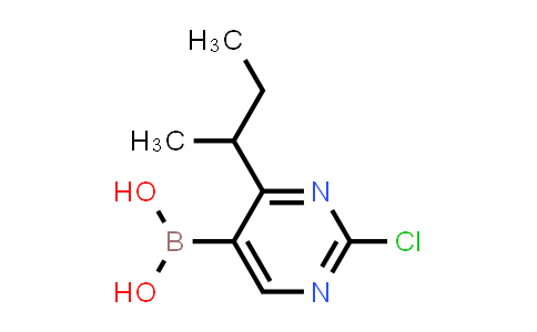 CAS No. 2225153-51-3, (4-(sec-Butyl)-2-chloropyrimidin-5-yl)boronic acid