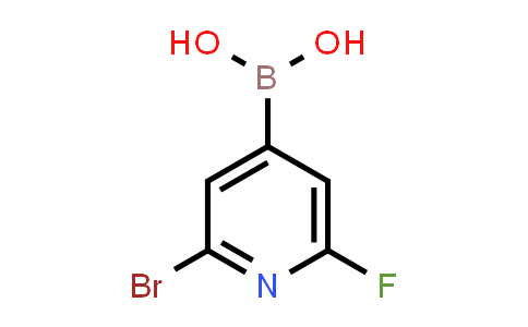 CAS No. 2225176-29-2, (2-Bromo-6-fluoropyridin-4-yl)boronic acid