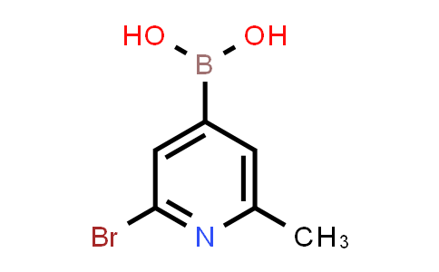 CAS No. 2225181-29-1, (2-Bromo-6-methylpyridin-4-yl)boronic acid