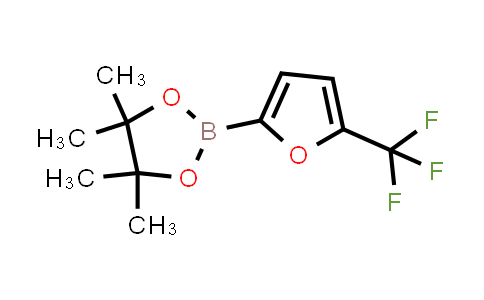 CAS No. 2226354-39-6, 4,4,5,5-Tetramethyl-2-(5-(trifluoromethyl)furan-2-yl)-1,3,2-dioxaborolane
