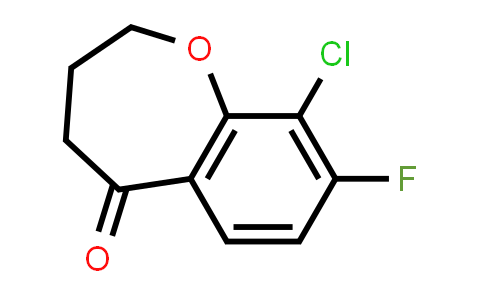 CAS No. 2226905-30-0, 9-Chloro-8-fluoro-3,4-dihydrobenzo[b]oxepin-5(2H)-one