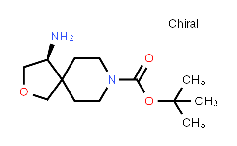 CAS No. 2227197-56-8, tert-Butyl (S)-4-amino-2-oxa-8-azaspiro[4.5]decane-8-carboxylate