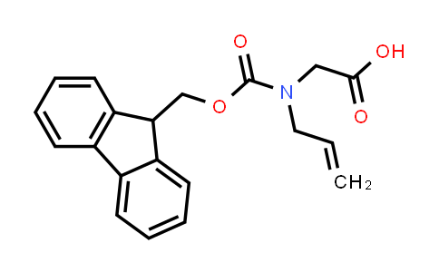 CAS No. 222725-35-1, N-(((9H-Fluoren-9-yl)methoxy)carbonyl)-N-allylglycine
