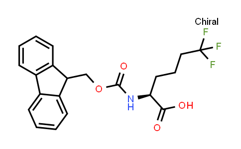 CAS No. 2230472-61-2, (S)-2-((((9H-Fluoren-9-yl)methoxy)carbonyl)amino)-6,6,6-trifluorohexanoic acid