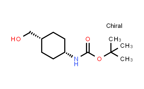 CAS No. 223131-01-9, tert-Butyl cis-4-(hydroxymethyl)cyclohexylcarbamate