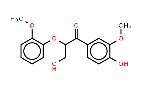 CAS No. 22317-34-6, Propiophenone, 3,4^-dihydroxy-3^-methoxy-2-(o-methoxyphenoxy)-