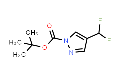 CAS No. 2232877-36-8, tert-Butyl 4-(difluoromethyl)-1H-pyrazole-1-carboxylate
