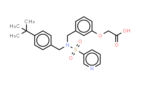 223488-57-1 | 2-[3-[N-(4-叔丁基苄基)-N-(吡啶-3-基磺酰基)氨基甲基]苯氧基]乙酸