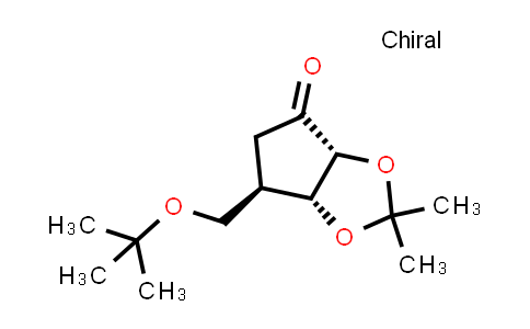 CAS No. 223596-25-6, (3aR,6R,6aR)-6-(tert-Butoxymethyl)-2,2-dimethyltetrahydro-4H-cyclopenta[d][1,3]dioxol-4-one