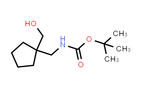 CAS No. 223763-91-5, tert-Butyl ((1-(hydroxymethyl)cyclopentyl)methyl)carbamate