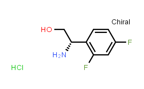 CAS No. 2241594-36-3, (S)-2-Amino-2-(2,4-difluorophenyl)ethan-1-ol hydrochloride