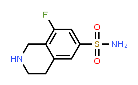 CAS No. 2243144-38-7, 8-Fluoro-1,2,3,4-tetrahydroisoquinoline-6-sulfonamide