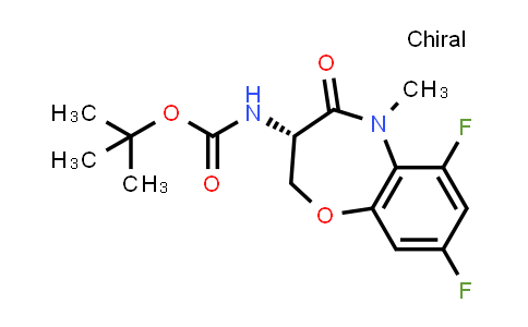CAS No. 2243205-29-8, (S)-tert-Butyl (6,8-difluoro-5-methyl-4-oxo-2,3,4,5-tetrahydrobenzo[b][1,4]oxazepin-3-yl)carbamate