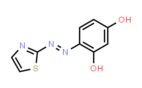 CAS No. 2246-46-0, 4-(Thiazol-2-yldiazenyl)benzene-1,3-diol