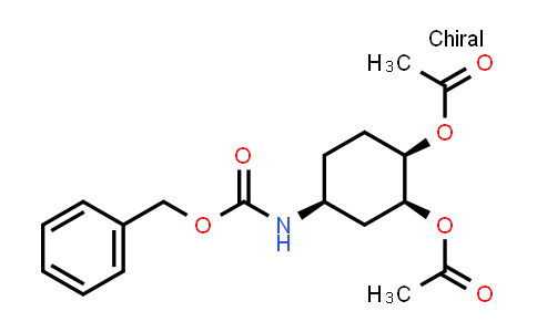 CAS No. 2247380-96-5, (1R,2S,4S)-4-(((Benzyloxy)Carbonyl)Amino)Cyclohexane-1,2-Diyl Diacetate