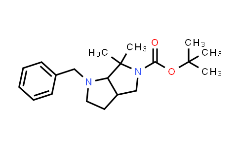 CAS No. 2266594-89-0, tert-Butyl 1-benzyl-6,6-dimethylhexahydropyrrolo[3,4-b]pyrrole-5(1H)-carboxylate