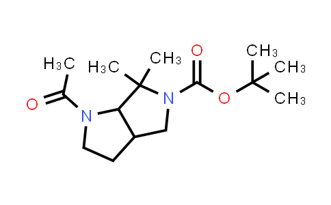 DY542592 | 2266594-90-3 | tert-Butyl 1-acetyl-6,6-dimethylhexahydropyrrolo[3,4-b]pyrrole-5(1H)-carboxylate