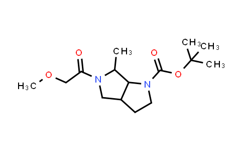 CAS No. 2266595-00-8, tert-Butyl 5-(2-methoxyacetyl)-6-methylhexahydropyrrolo[3,4-b]pyrrole-1(2H)-carboxylate