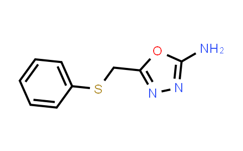 CAS No. 22670-71-9, 5-[(Phenylthio)methyl]-1,3,4-oxadiazol-2-amine