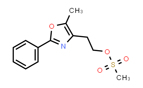 CAS No. 227029-27-8, Methanesulfonic acid 2-(5-methyl-2-phenyloxazol-4-yl)ethyl ester