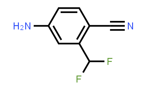 CAS No. 2275752-93-5, 4-Amino-2-(difluoromethyl)benzonitrile