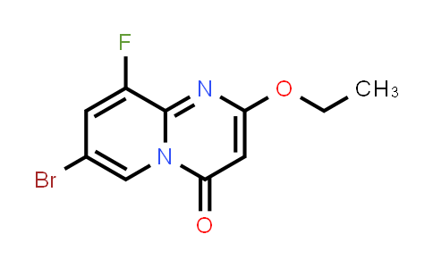 CAS No. 2275753-15-4, 7-Bromo-2-ethoxy-9-fluoro-4H-pyrido[1,2-a]pyrimidin-4-one