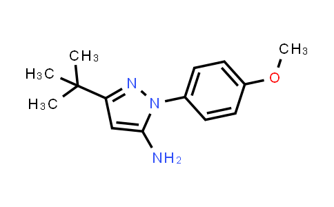 MC542679 | 227623-26-9 | 3-(tert-Butyl)-1-(4-methoxyphenyl)-1H-pyrazol-5-amine