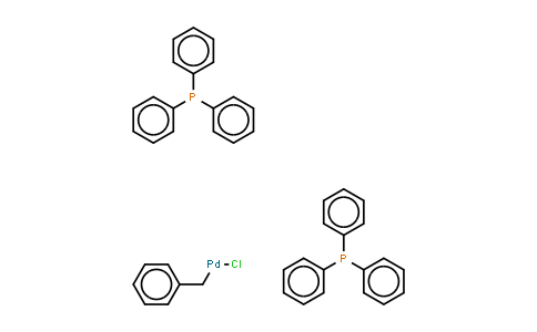 CAS No. 22784-59-4, trans-Benzyl(chloro)bis(triphenylphosphine)palladium(II)