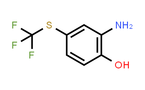 CAS No. 228401-48-7, 2-Amino-4-((trifluoromethyl)thio)phenol