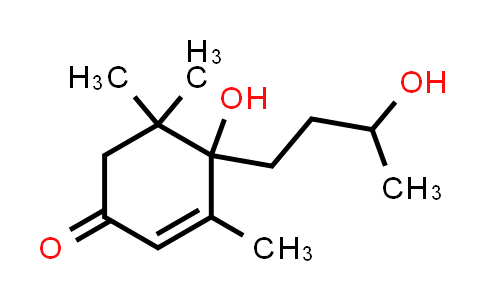 CAS No. 22841-42-5, 4-(1-Hydroxy-4-oxo-2,6,6-trimethyl-2-cyclohexen-1-yl)-2-butanol