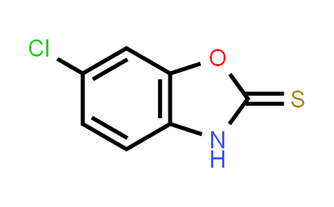 CAS No. 22876-20-6, 6-Chlorobenzo[d]oxazole-2(3H)-thione