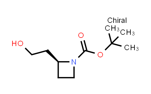 CAS No. 228868-29-9, (S)-tert-Butyl 2-(2-hydroxyethyl)azetidine-1-carboxylate