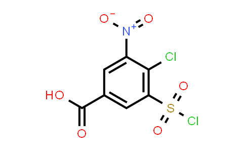 CAS No. 22892-95-1, 4-Chloro-3-(chlorosulfonyl)-5-nitrobenzoic acid