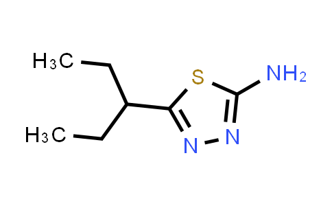 CAS No. 229003-14-9, 5-(Pentan-3-yl)-1,3,4-thiadiazol-2-amine