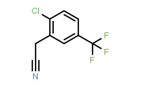 CAS No. 22902-88-1, 2-Chloro-5-trifluoromethylbenzylcyanide