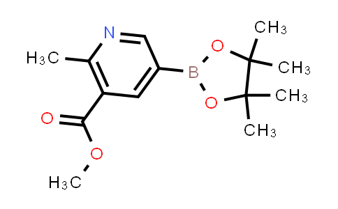 CAS No. 2291165-13-2, Methyl 2-methyl-5-(4,4,5,5-tetramethyl-1,3,2-dioxaborolan-2-yl)nicotinate