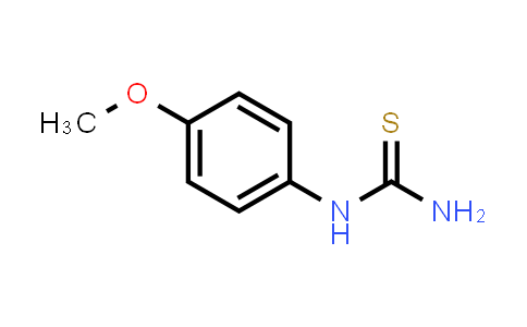 CAS No. 2293-07-4, 1-(4-Methoxyphenyl)thiourea