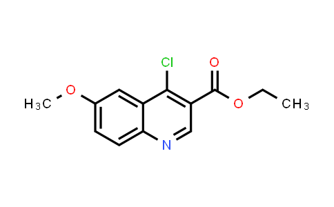 CAS No. 22931-71-1, Ethyl 4-chloro-6-methoxyquinoline-3-carboxylate