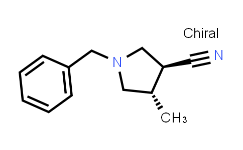 CAS No. 229322-74-1, (3S,4S)-1-Benzyl-4-methylpyrrolidine-3-carbonitrile